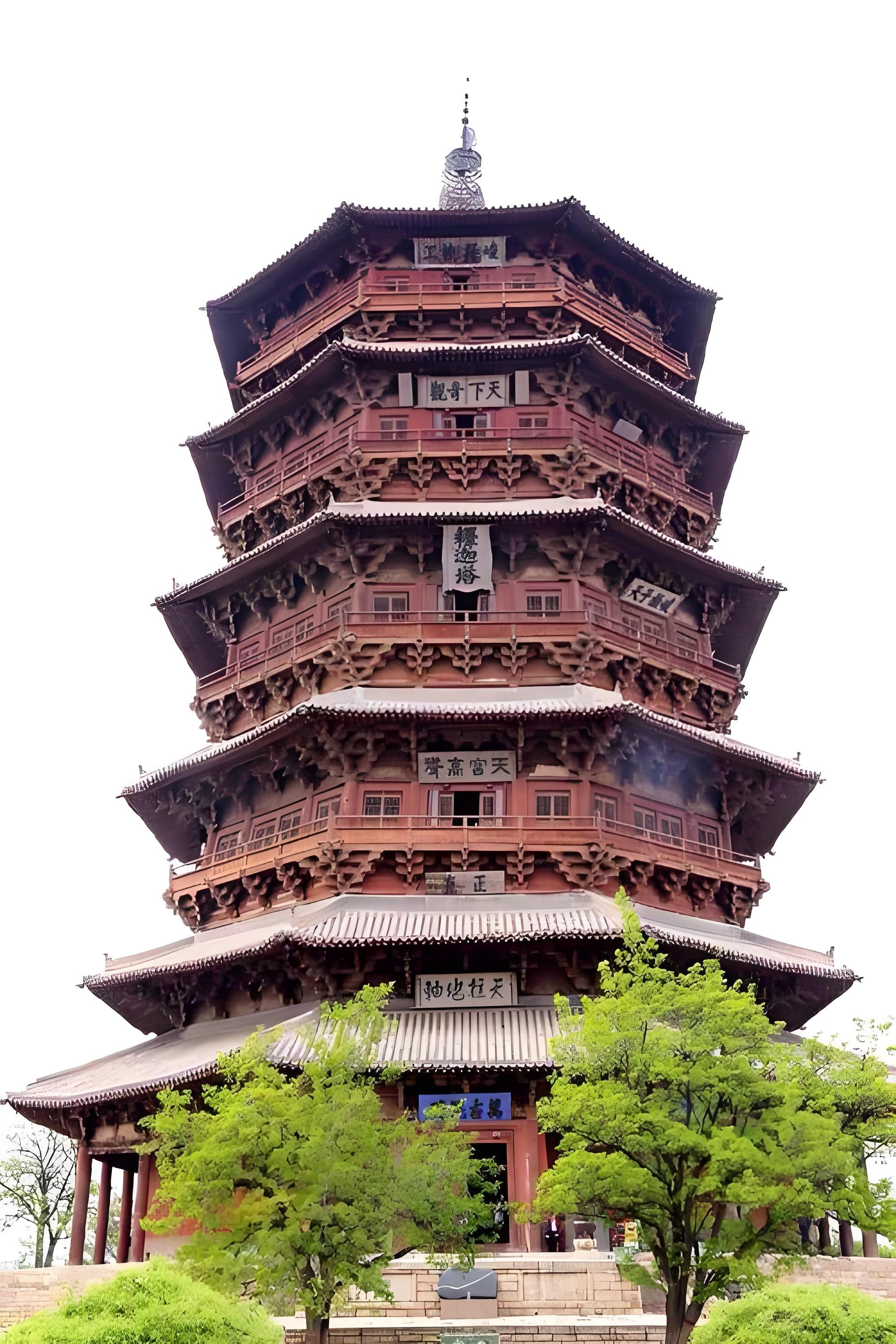 文化古建夜景亮化案例 - 白天实景原图