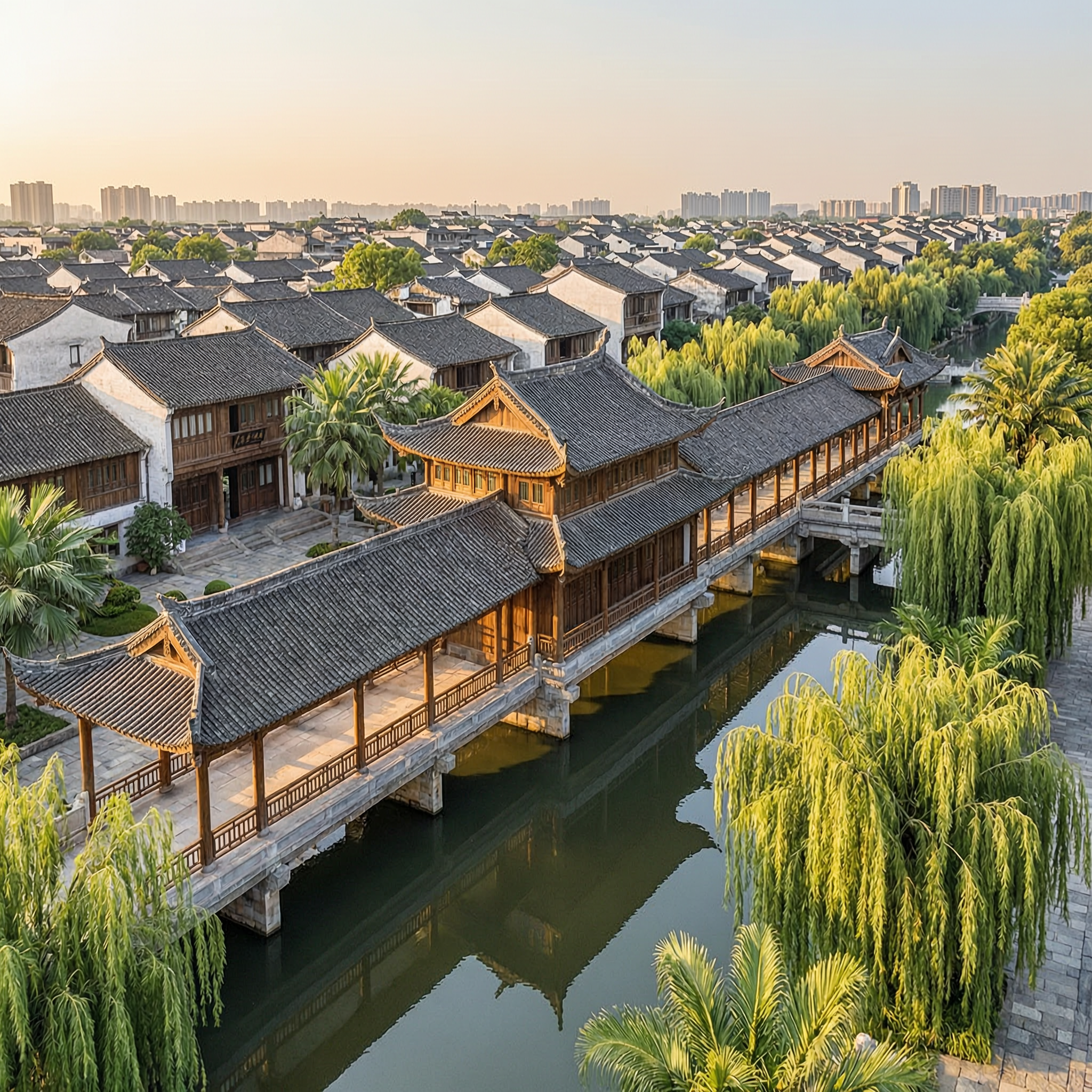 桥梁照明夜景亮化案例 - 白天实景原图