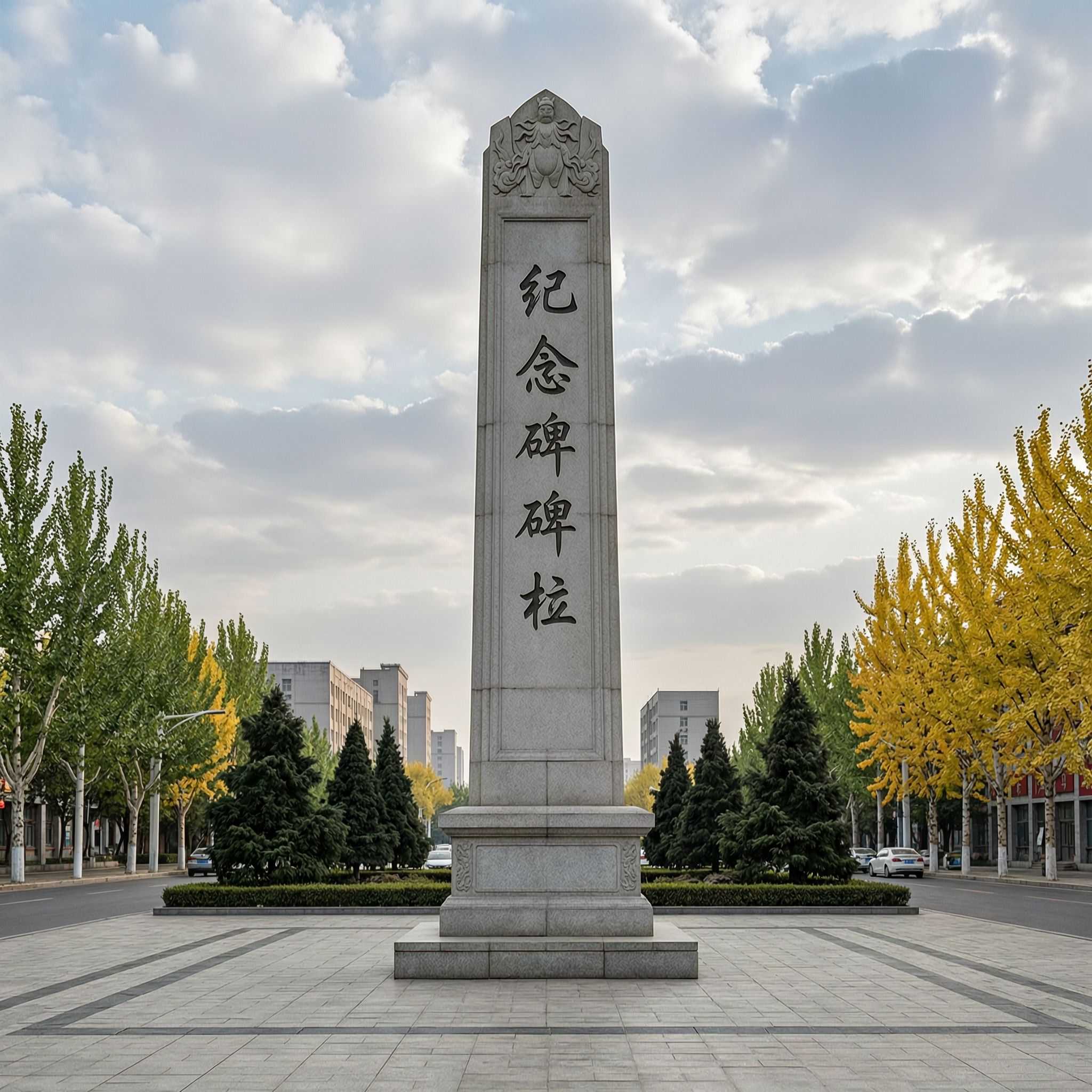 雕塑艺术夜景亮化案例 - 白天实景原图