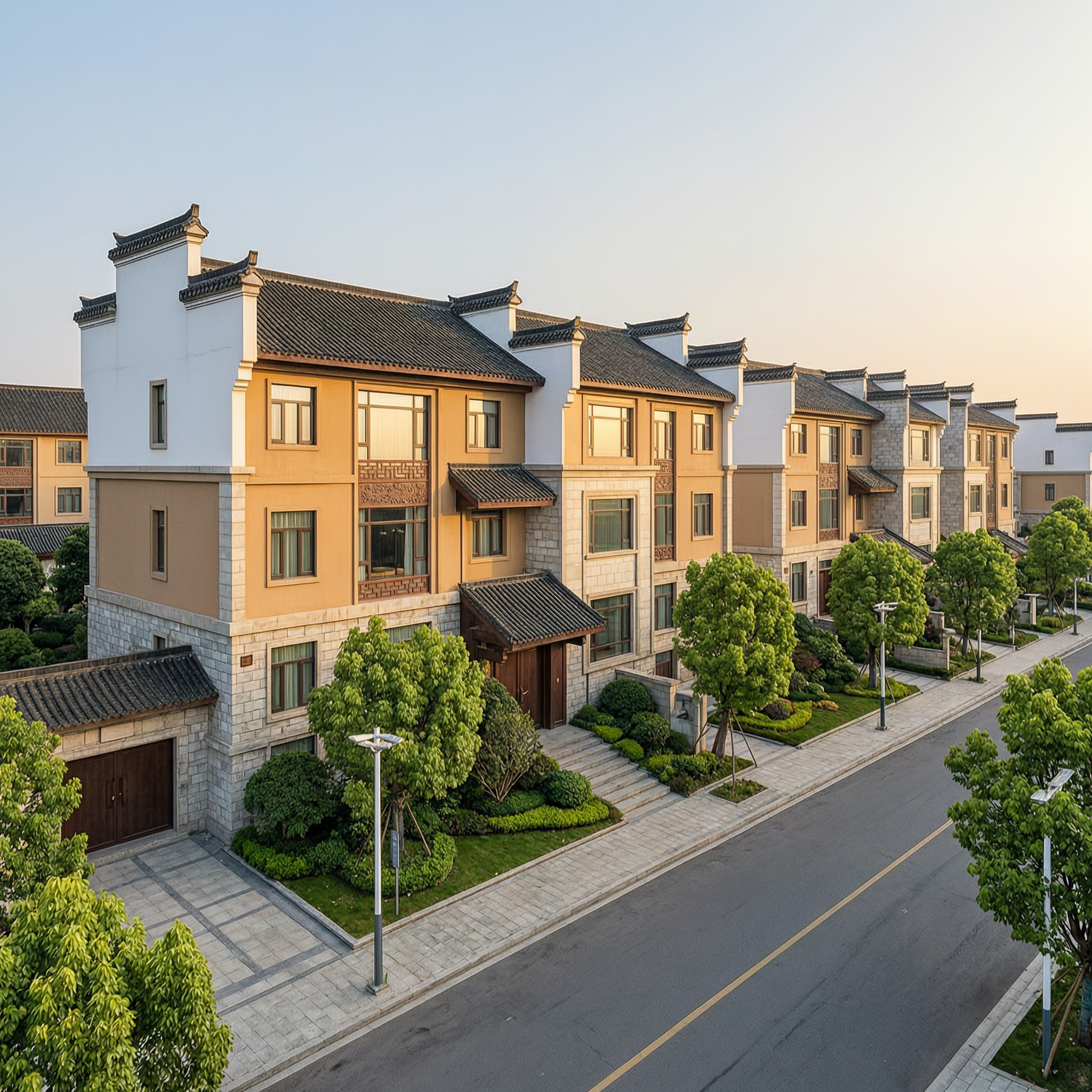 住宅建筑夜景亮化案例 - 白天实景原图